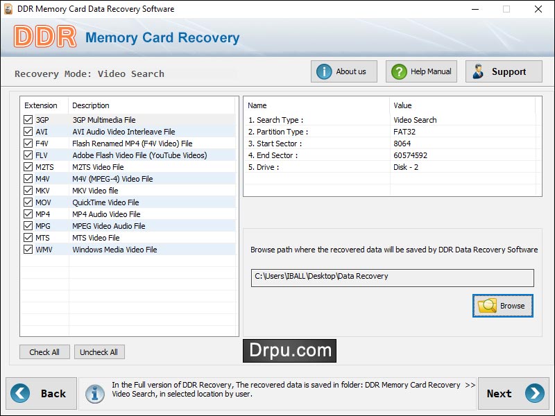 Memory Card Data Restore Software software