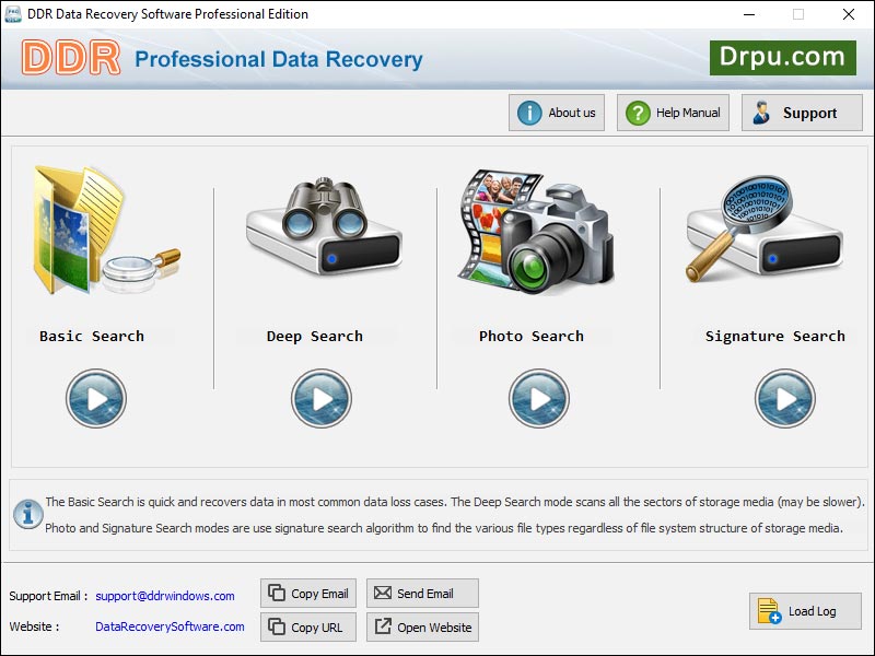 Restore File software