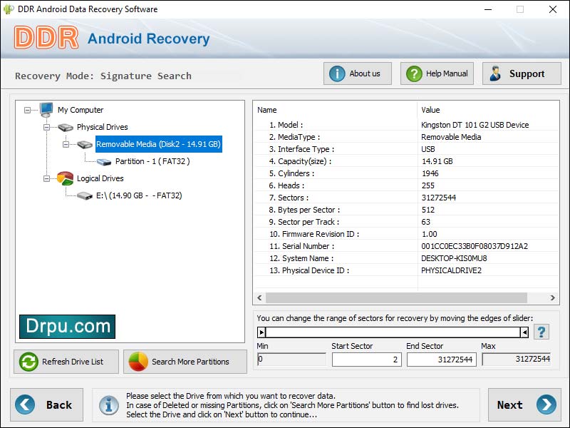 Data Restore Software For Android 8.2.1.2 full