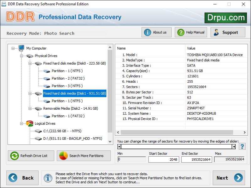File Recovery Program 5.8.4.1 full