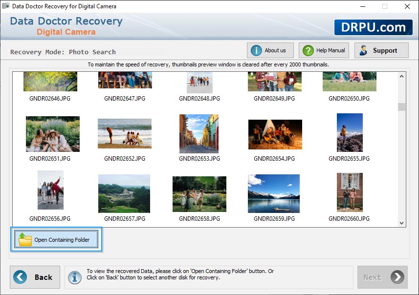 Data Restore Software for Digital Camera